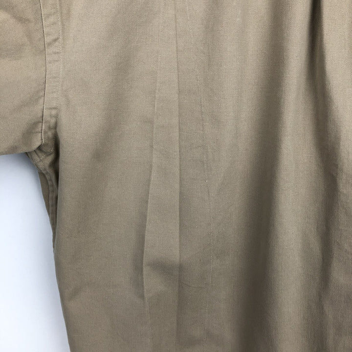 Ralph Lauren BLAKE long sleeve button down shirt, men's XL size cotton Beige type Vintage Second Hand