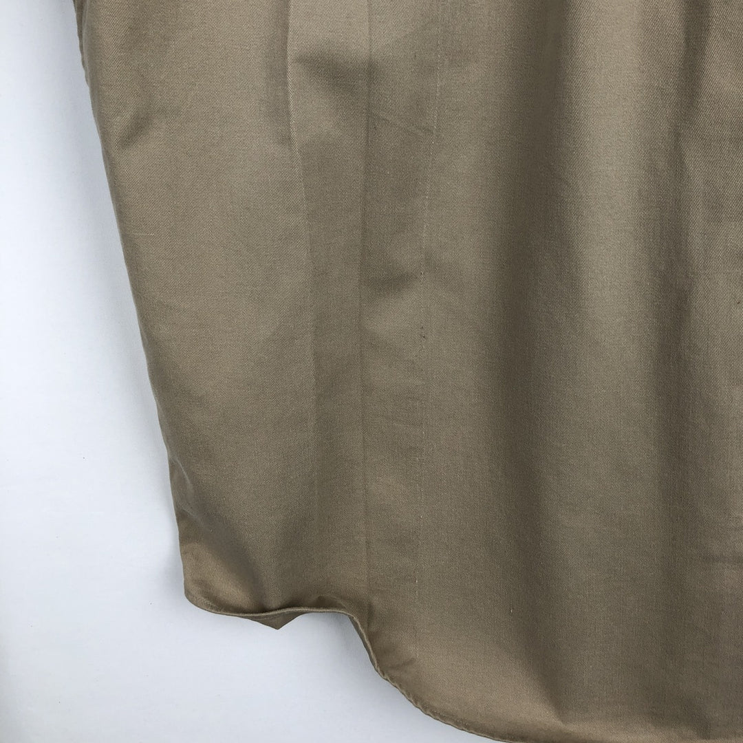Ralph Lauren BLAKE long sleeve button down shirt, men's XL size cotton Beige type Vintage Second Hand