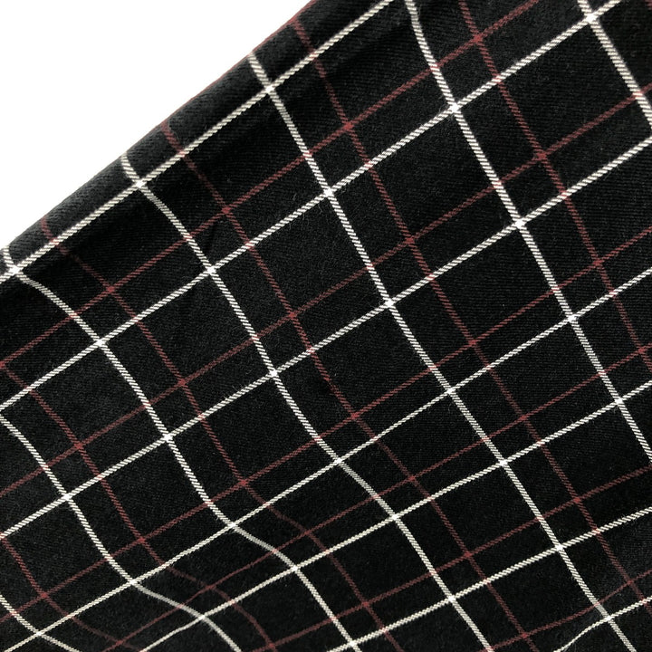 Ralph Lauren BLAKE long sleeve button down check shirt, men's size L cotton black type Vintage Second Hand