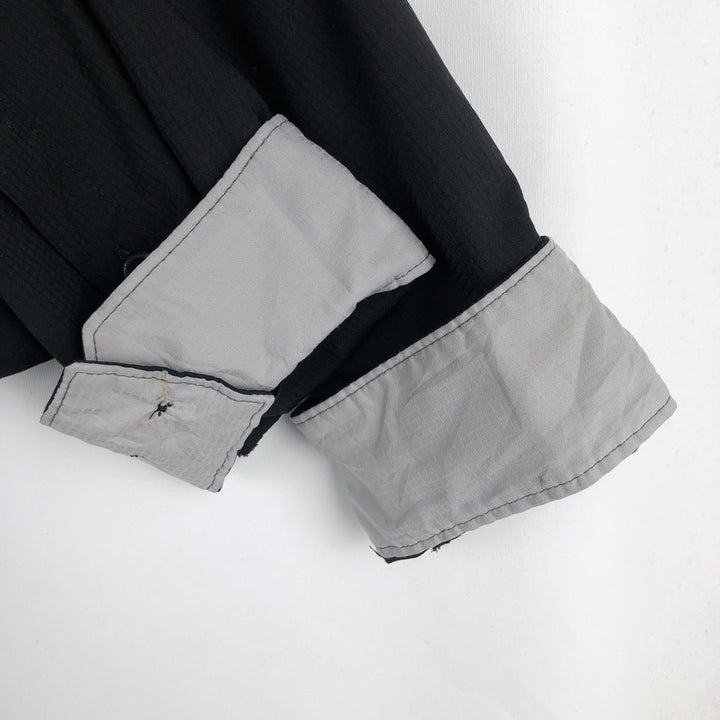 Columbia PFG OMNI-SHADE Hidden Button-Down Long Sleeve Fishing Shirt, Men's XL polyester black type Vintage Second Hand