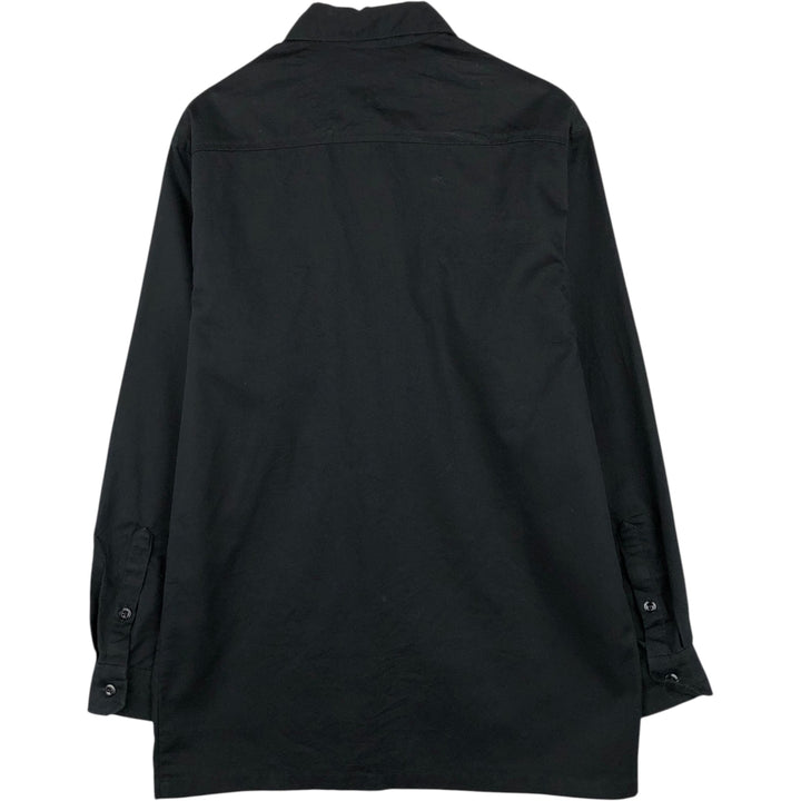 Carhartt long-sleeved work shirt, men's size M polyester black type Vintage Second Hand