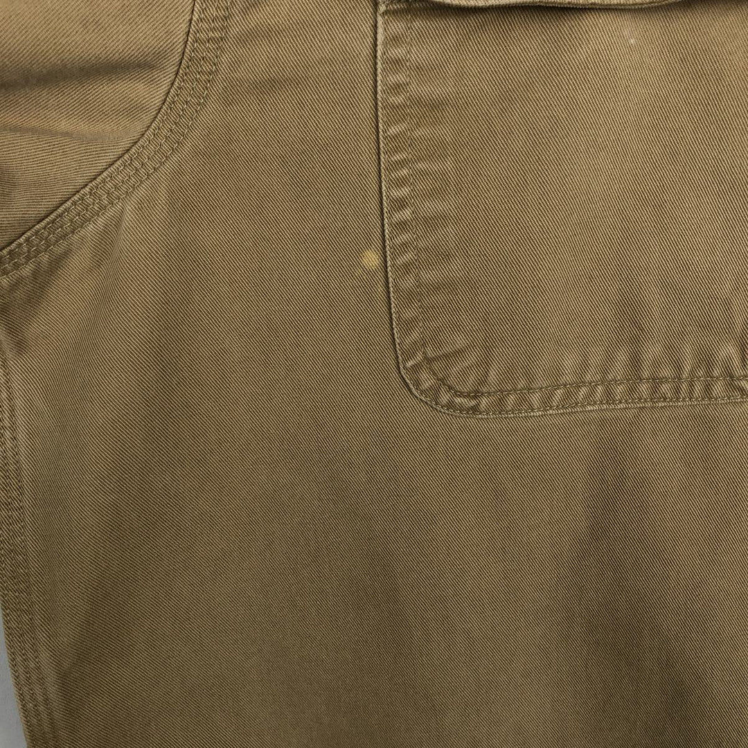 Carhartt ORIGINAL FIT long sleeve button-down work shirt, men's XL size cotton Beige type Vintage Second Hand