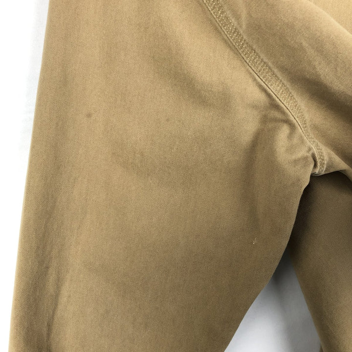 Carhartt ORIGINAL FIT long sleeve button-down work shirt, men's XL size cotton Beige type Vintage Second Hand