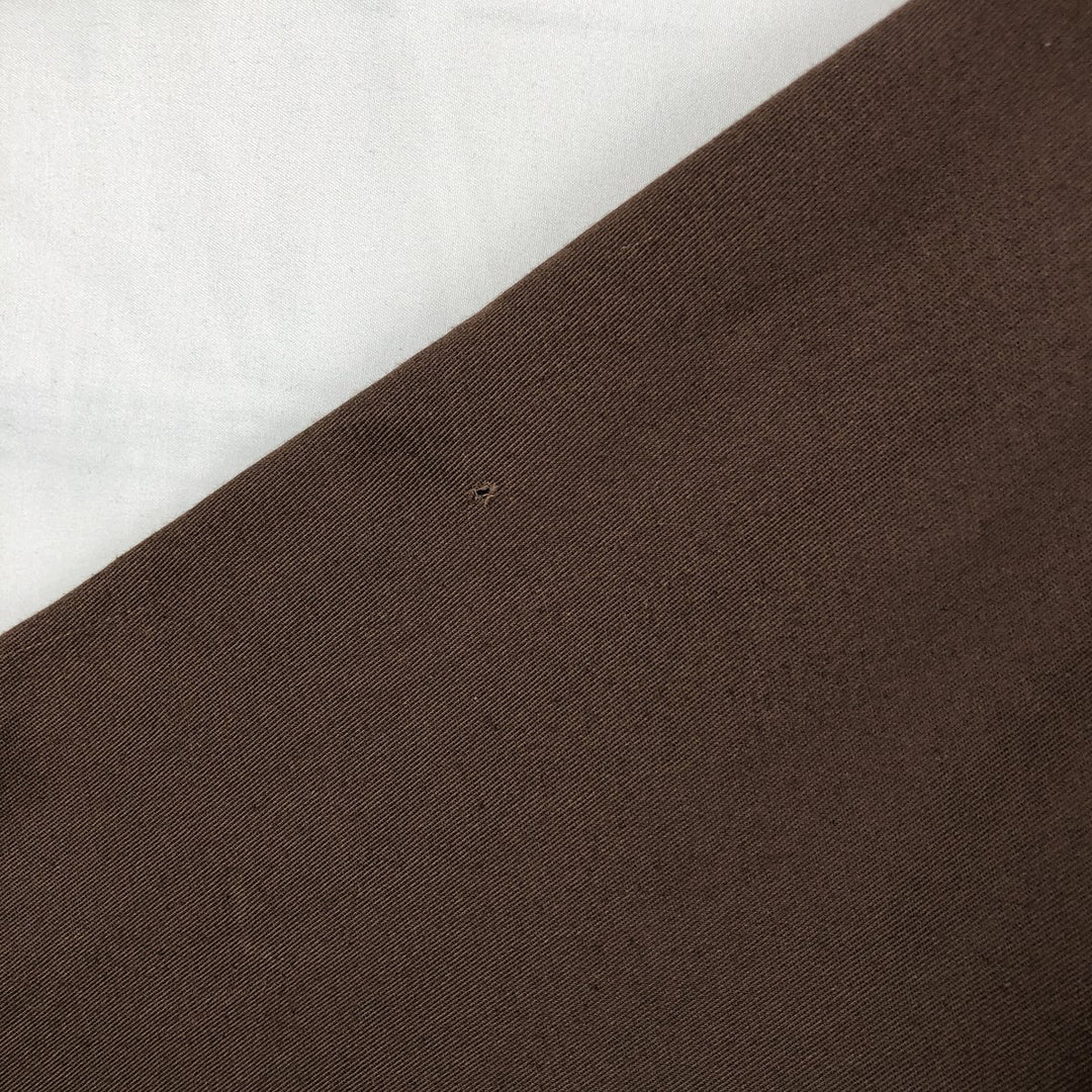 70s-era Big Yank long-sleeved work shirt, men's size XL equivalent, vintage. polyester brown type Vintage Second Hand