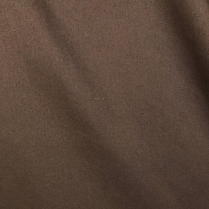 70s-era Big Yank long-sleeved work shirt, men's size XL equivalent, vintage. polyester brown type Vintage Second Hand