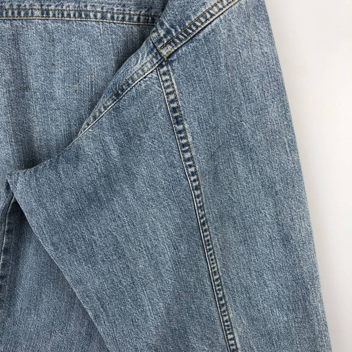 90s-00'S Levi's long-sleeved denim shirt, men's size L equivalent, vintage. cotton blue type Vintage Second Hand