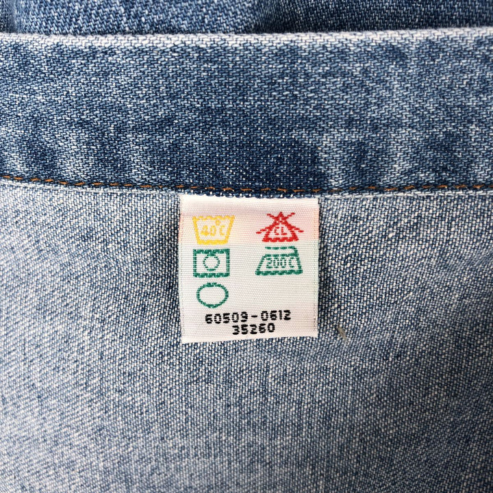 Levi's Orange Tab Long-Sleeve Denim Shirt, Men's Size M (approx.) cotton blue type Vintage Second Hand