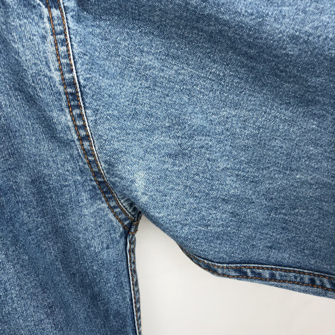 Levi's Orange Tab Long-Sleeve Denim Shirt, Men's Size M (approx.) cotton blue type Vintage Second Hand