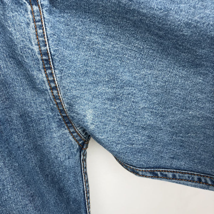 Levi's Orange Tab Long-Sleeve Denim Shirt, Men's Size M (approx.) cotton blue type Vintage Second Hand