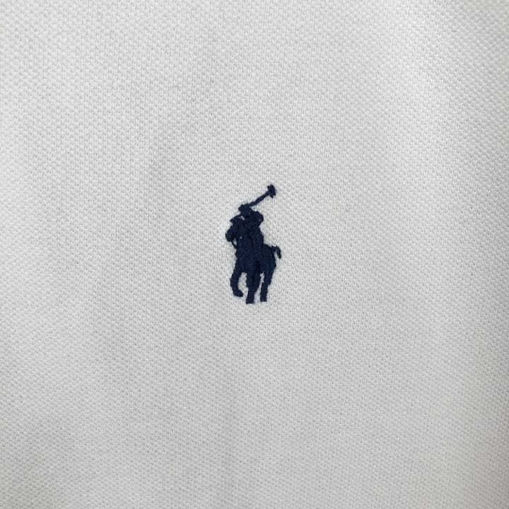 Ralph Lauren POLO RALPH LAUREN CUSTOM SLIM FIT short sleeve polo shirt men's XL equivalent cotton black type Vintage Second Hand