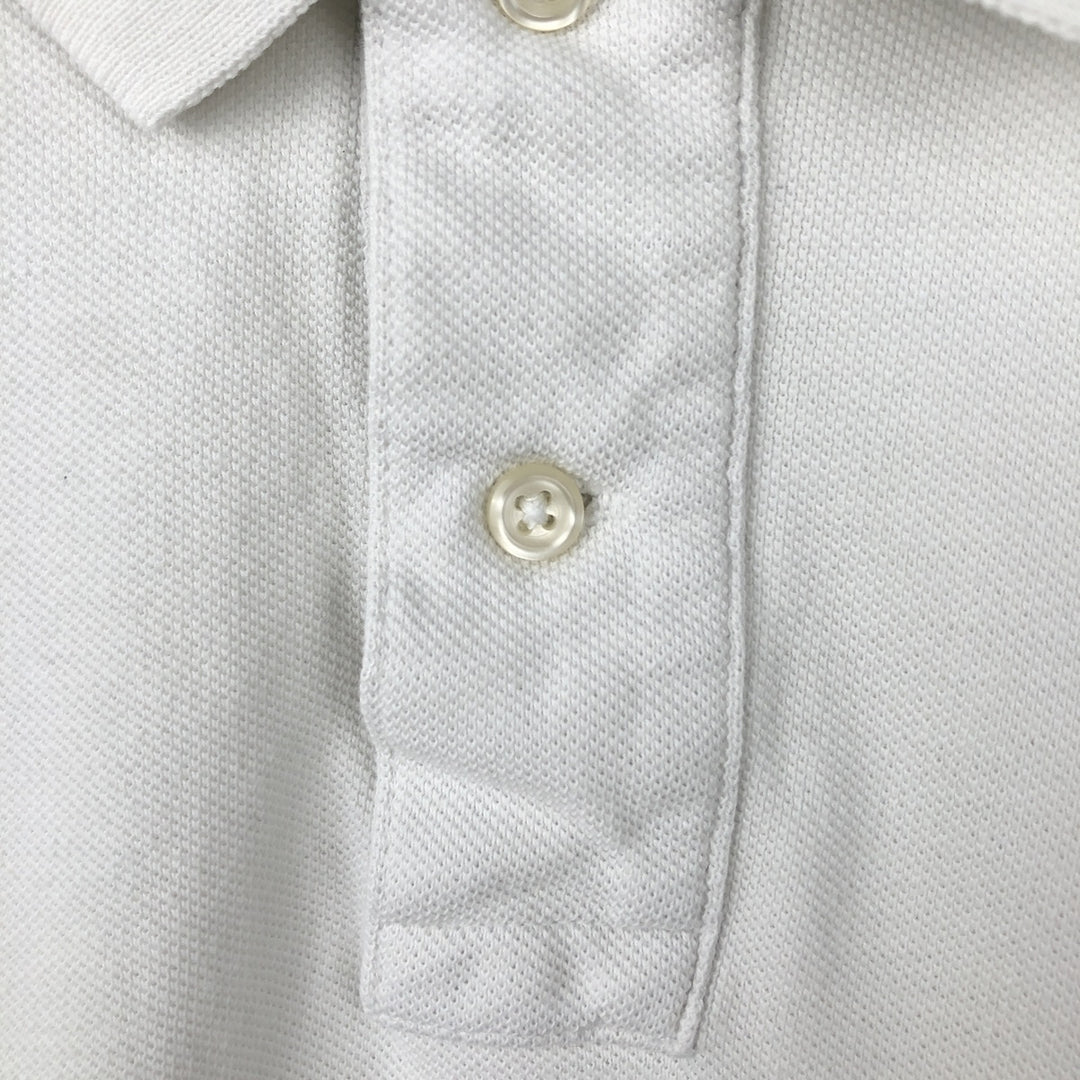 Ralph Lauren POLO RALPH LAUREN CUSTOM SLIM FIT short sleeve polo shirt men's XL equivalent cotton black type Vintage Second Hand
