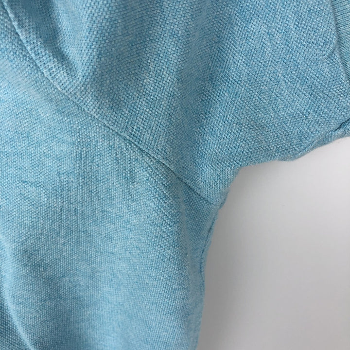 Ralph Lauren POLO RALPH LAUREN CLASSIC FIT short sleeve polo shirt men's XL equivalent cotton Blue type light blue Vintage Second Hand