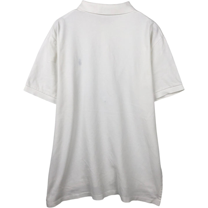 Ralph Lauren POLO RALPH LAUREN short sleeve polo shirt men's XL equivalent cotton white type Vintage Second Hand