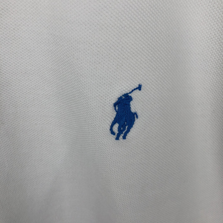 Ralph Lauren POLO RALPH LAUREN short sleeve polo shirt men's XL equivalent cotton white type Vintage Second Hand