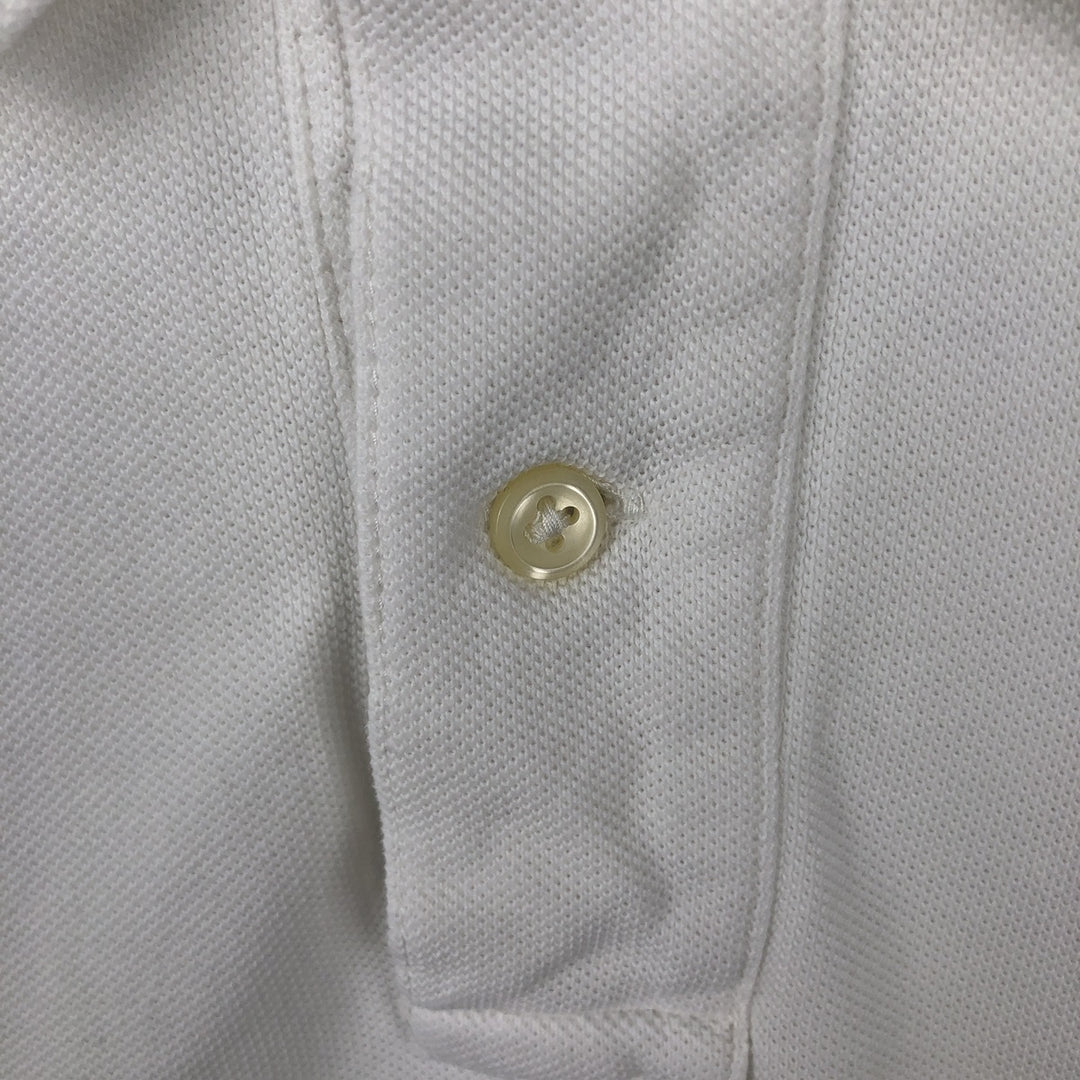 Ralph Lauren POLO RALPH LAUREN short sleeve polo shirt men's XL equivalent cotton white type Vintage Second Hand