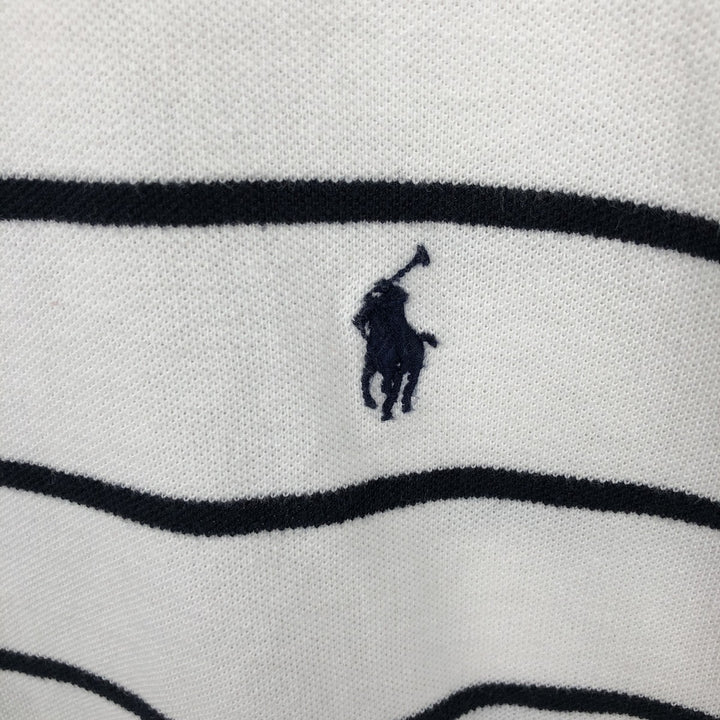 Ralph Lauren POLO RALPH LAUREN CLASSIC FIT short sleeve polo shirt men's XL equivalent cotton white type Vintage Second Hand