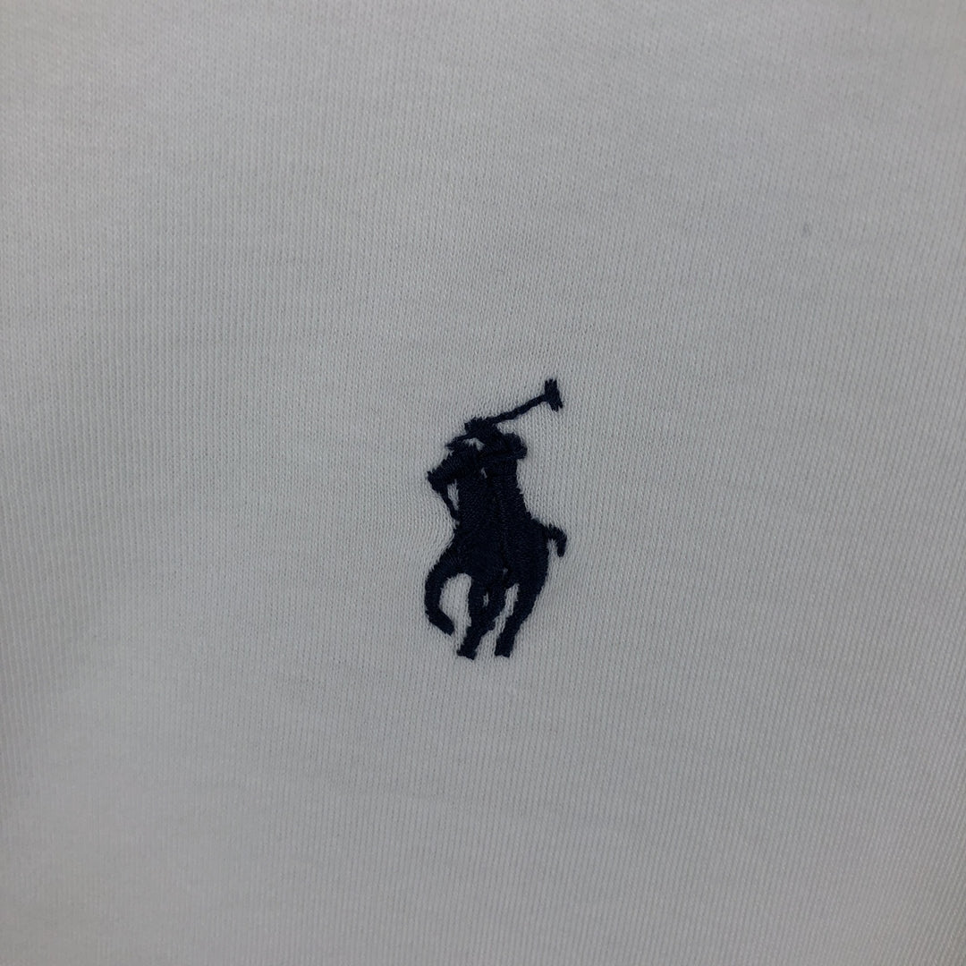 Ralph Lauren POLO RALPH LAUREN short sleeve polo shirt, men's size M cotton white type Vintage Second Hand