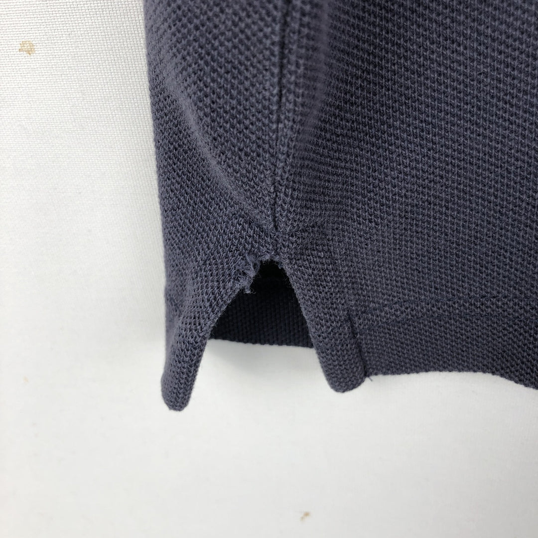 1990'S Tommy Hilfiger short-sleeved polo shirt, men's size M equivalent, vintage. cotton red type Vintage Second Hand