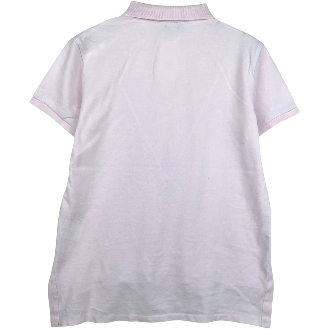 Ralph Lauren POLO RALPH LAUREN CUSTOM FIT short sleeve polo shirt men's M equivalent cotton pink type Vintage Second Hand