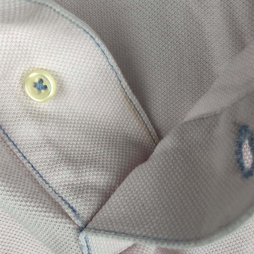 Ralph Lauren POLO RALPH LAUREN CUSTOM FIT short sleeve polo shirt men's M equivalent cotton pink type Vintage Second Hand