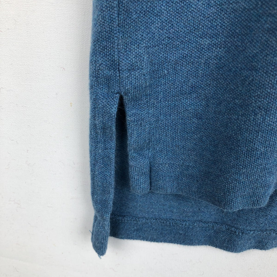 Ralph Lauren POLO RALPH LAUREN short sleeve polo shirt men's XL equivalent cotton Blue type light blue Vintage Second Hand