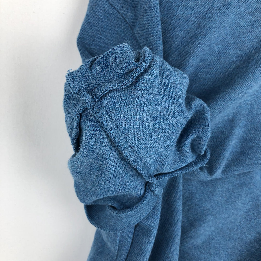 Ralph Lauren POLO RALPH LAUREN short sleeve polo shirt men's XL equivalent cotton Blue type light blue Vintage Second Hand