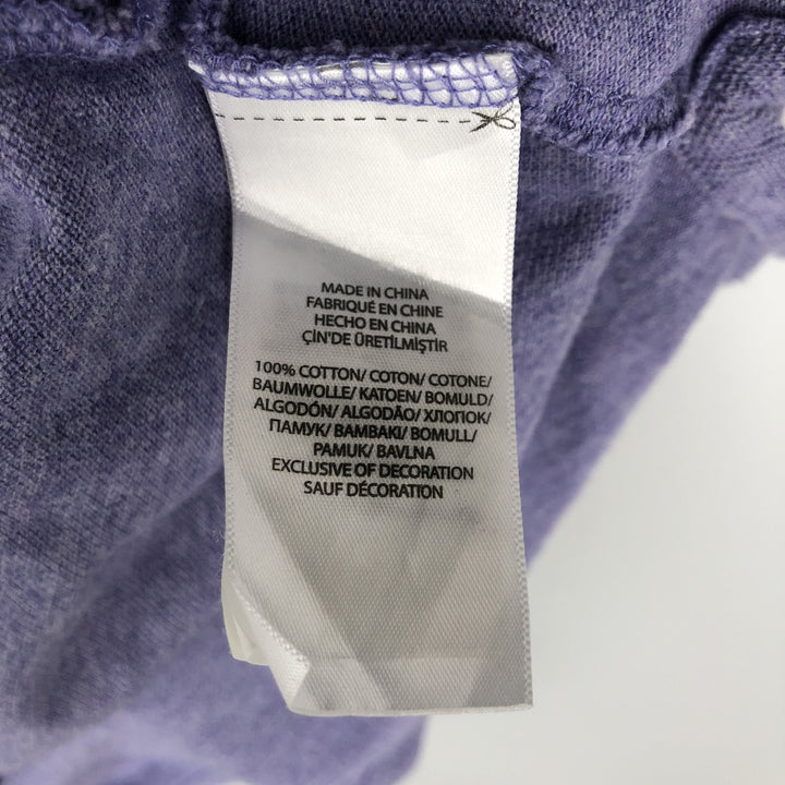 Ralph Lauren POLO RALPH LAUREN CUSTOM SLIM FIT short sleeve polo shirt, men's size L cotton purple type Vintage Second Hand
