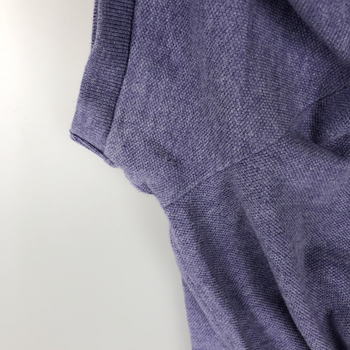 Ralph Lauren POLO RALPH LAUREN CUSTOM SLIM FIT short sleeve polo shirt, men's size L cotton purple type Vintage Second Hand