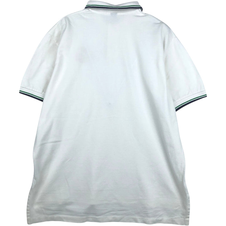 Ralph Lauren POLO by Ralph Lauren short sleeve polo shirt, men's XL size cotton white type Vintage Second Hand