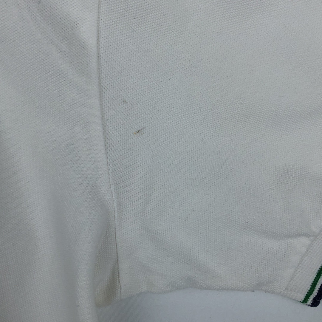 Ralph Lauren POLO by Ralph Lauren short sleeve polo shirt, men's XL size cotton white type Vintage Second Hand
