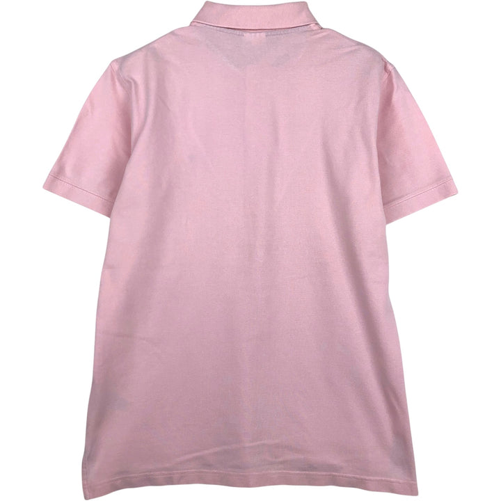Brooks Brothers 1818 Short-Sleeve Polo Shirt, Men's Size L (approx.) cotton pink type Vintage Second Hand