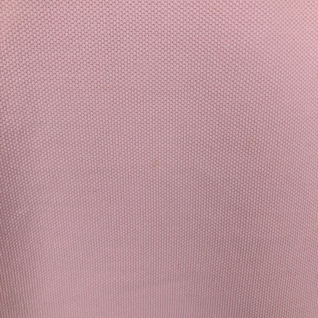 Brooks Brothers 1818 Short-Sleeve Polo Shirt, Men's Size L (approx.) cotton pink type Vintage Second Hand