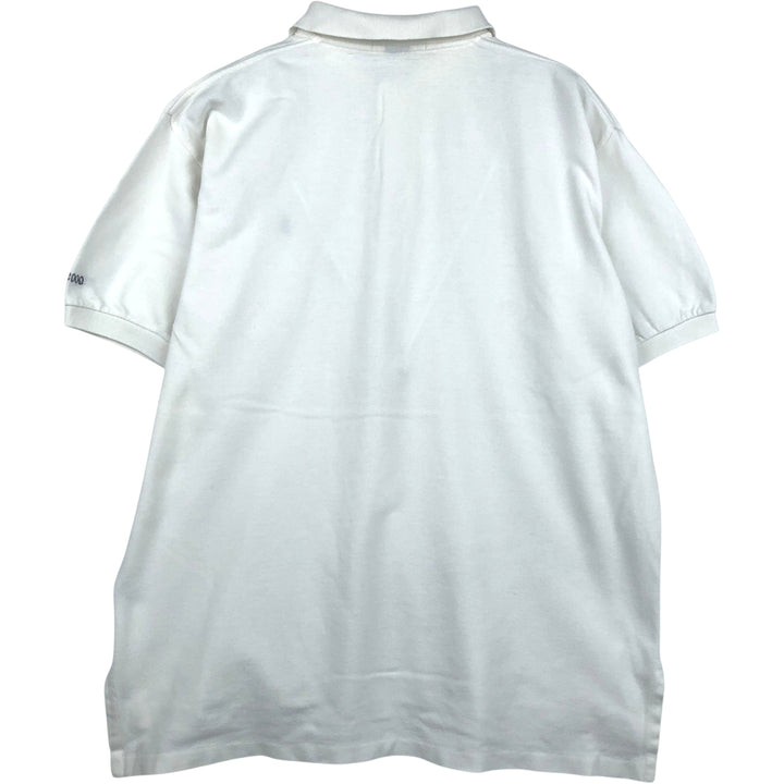 Ralph Lauren POLO by Ralph Lauren short sleeve polo shirt, men's size L cotton white type Vintage Second Hand