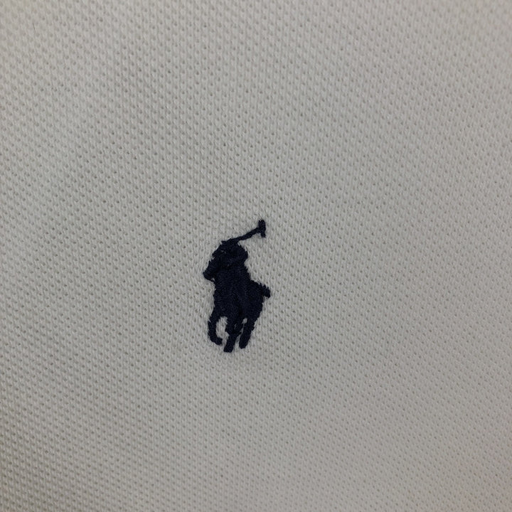 Ralph Lauren POLO by Ralph Lauren short sleeve polo shirt, men's size L cotton white type Vintage Second Hand
