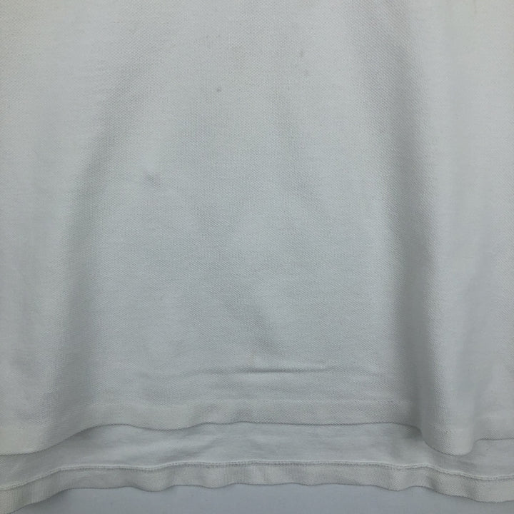 Ralph Lauren POLO by Ralph Lauren short sleeve polo shirt, men's size L cotton white type Vintage Second Hand