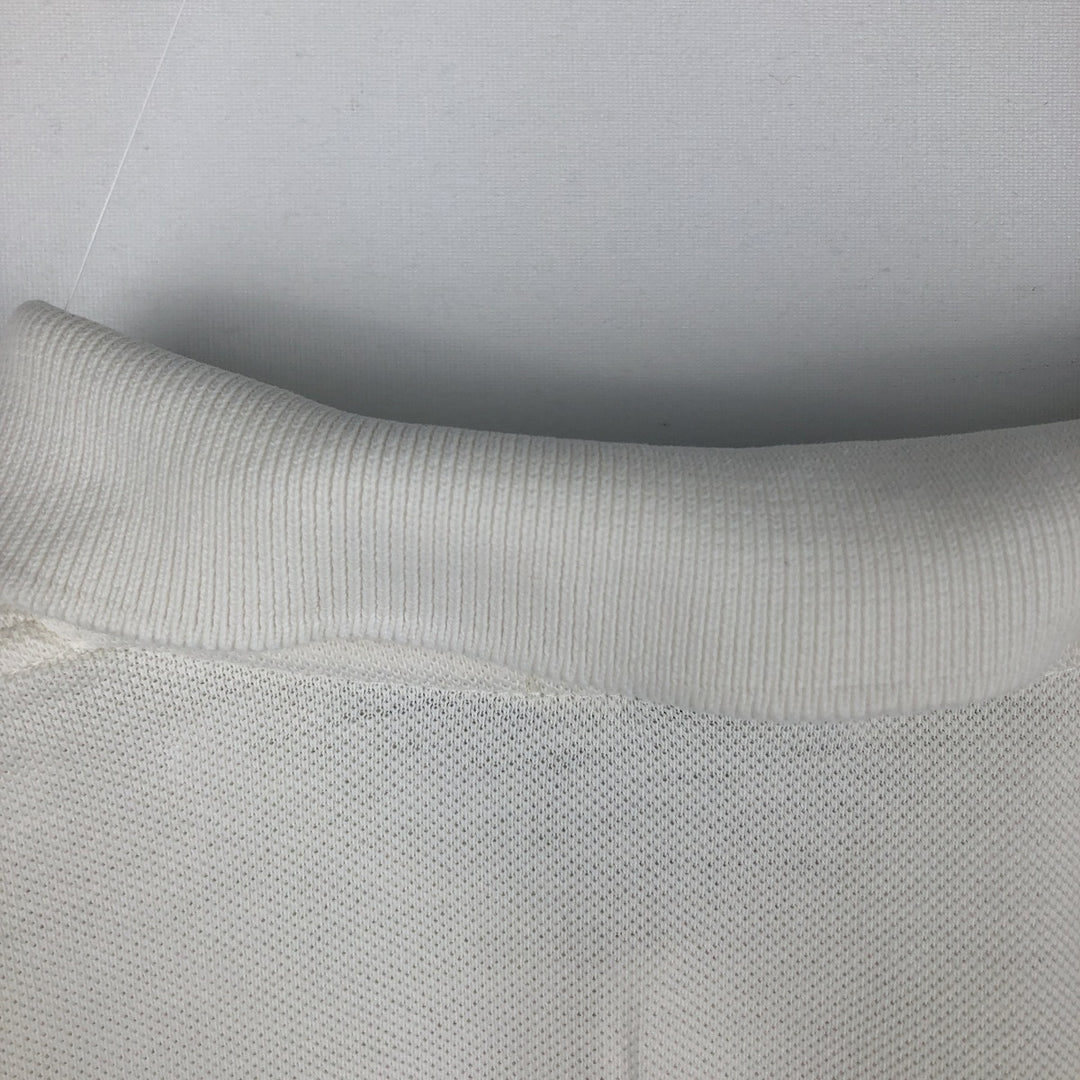 Ralph Lauren POLO by Ralph Lauren short sleeve polo shirt, men's size L cotton white type Vintage Second Hand