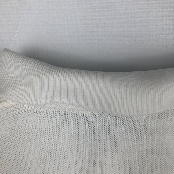 Ralph Lauren POLO by Ralph Lauren short sleeve polo shirt, men's size L cotton white type Vintage Second Hand