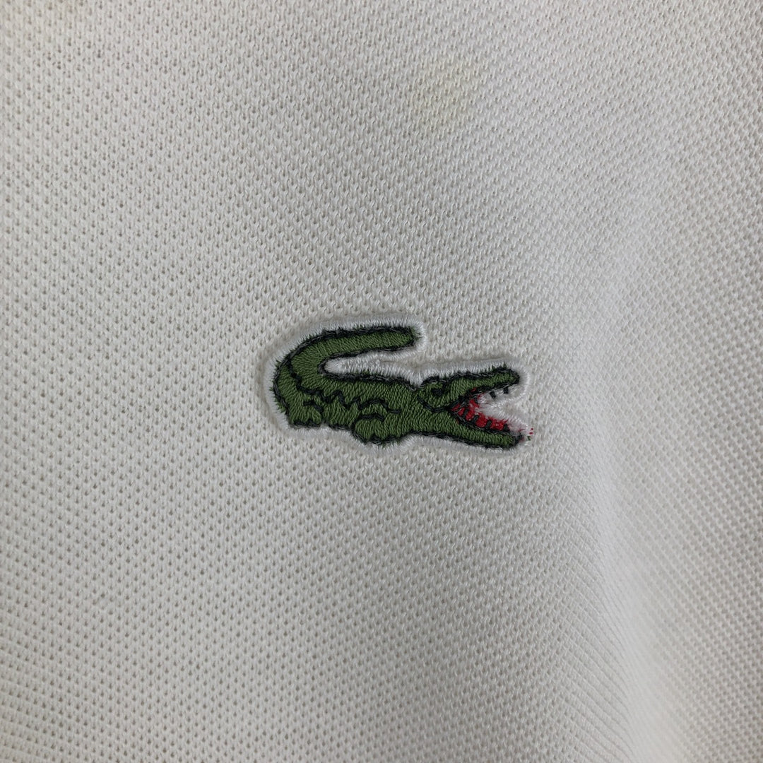 Lacoste LACOSTE Short Sleeve Polo Shirt Size 4 Men's M cotton unbleached Vintage Second Hand