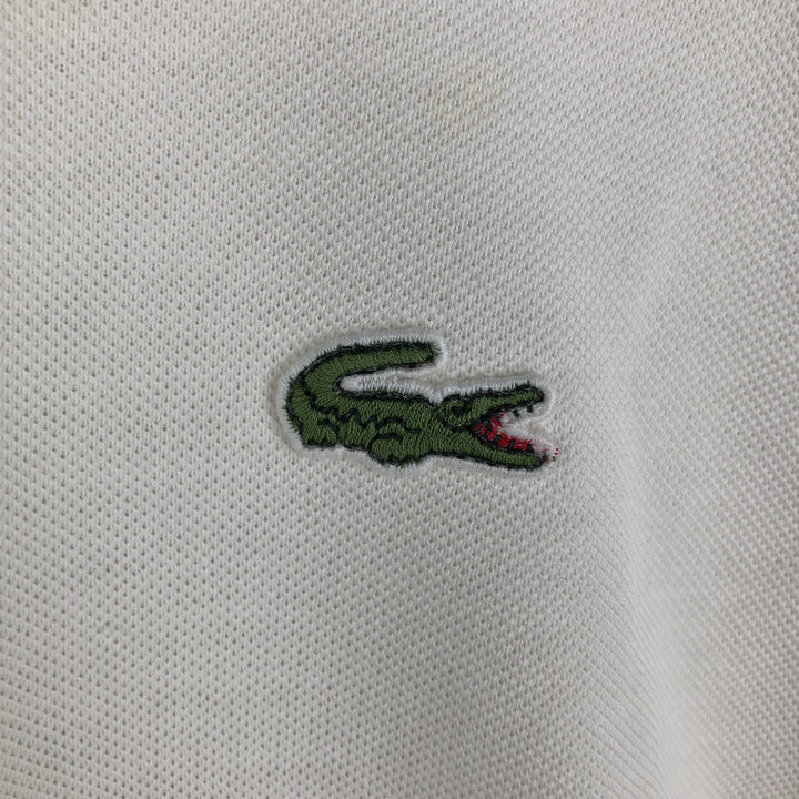 Lacoste LACOSTE Short Sleeve Polo Shirt Size 4 Men's M cotton unbleached Vintage Second Hand