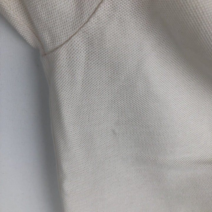 Lacoste LACOSTE Short Sleeve Polo Shirt Size 4 Men's M cotton unbleached Vintage Second Hand