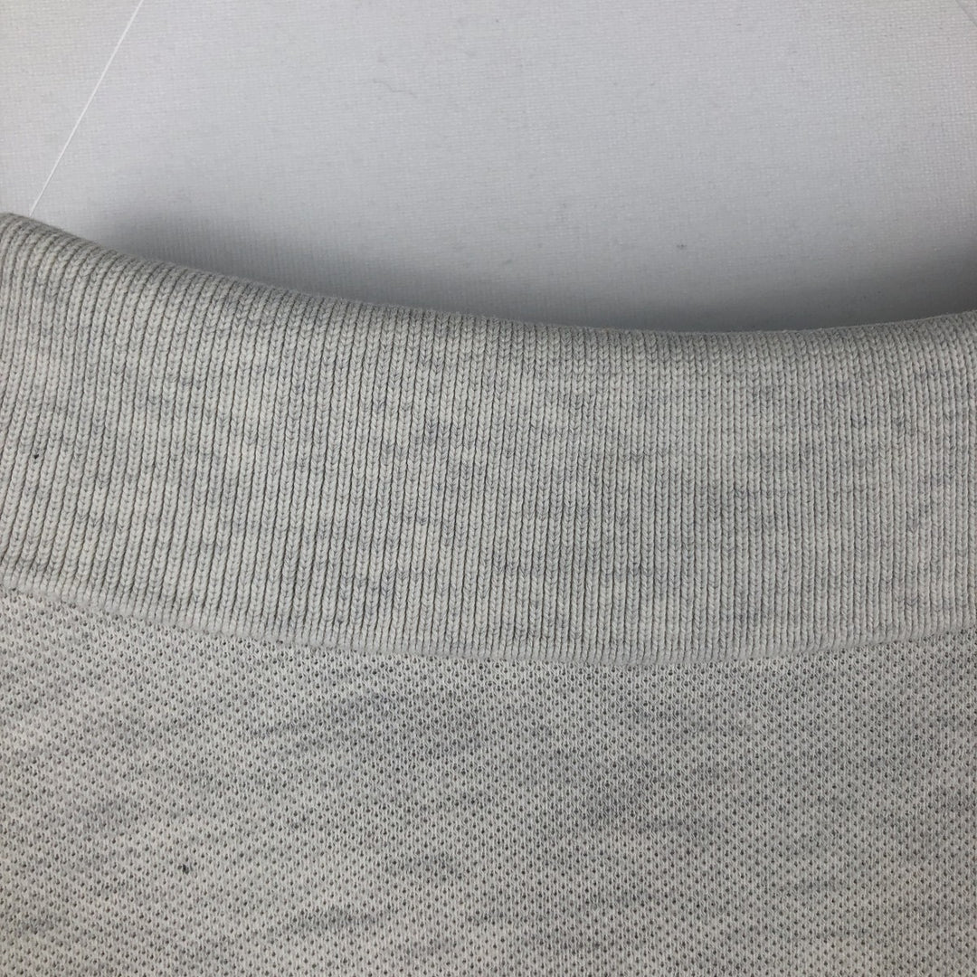 Lacoste Classic Fit short sleeve polo shirt size 5, men's size L cotton white type Vintage Second Hand
