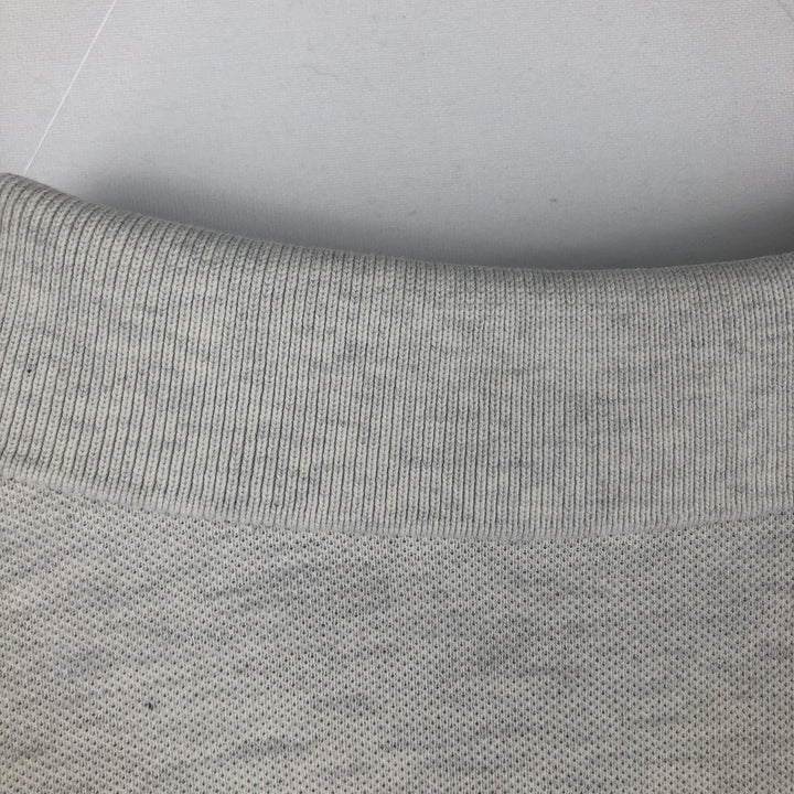 Lacoste Classic Fit short sleeve polo shirt size 5, men's size L cotton white type Vintage Second Hand