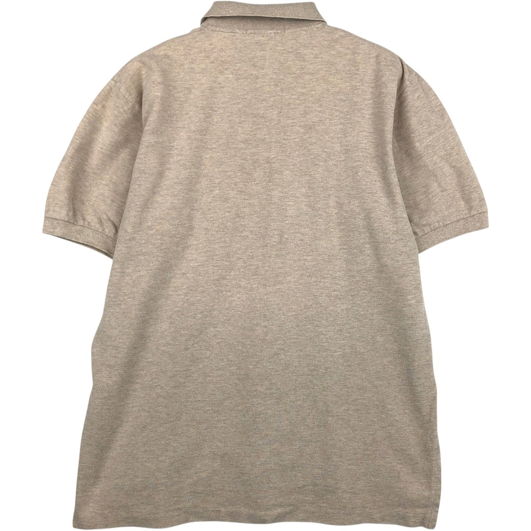 Ralph Lauren POLO by Ralph Lauren short sleeve polo shirt, men's size M cotton Beige type Vintage Second Hand