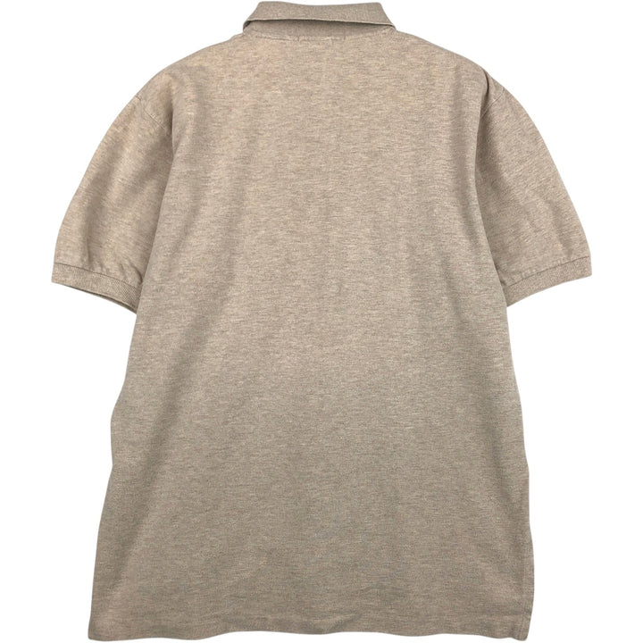 Ralph Lauren POLO by Ralph Lauren short sleeve polo shirt, men's size M cotton Beige type Vintage Second Hand