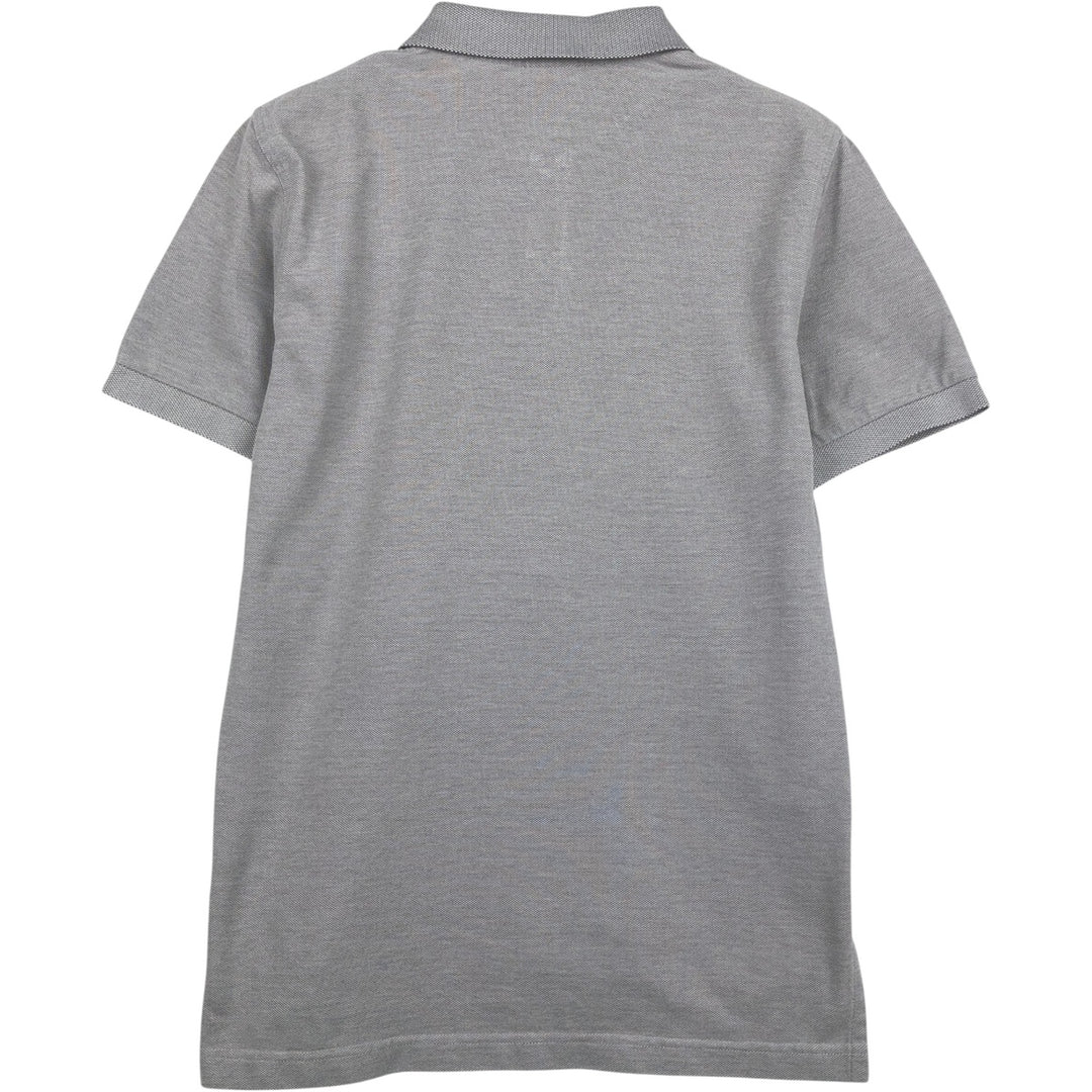 Brooks Brothers Est.1818 Slim Fit Short-Sleeve Polo Shirt (Men's Size S) cotton gray type Vintage Second Hand