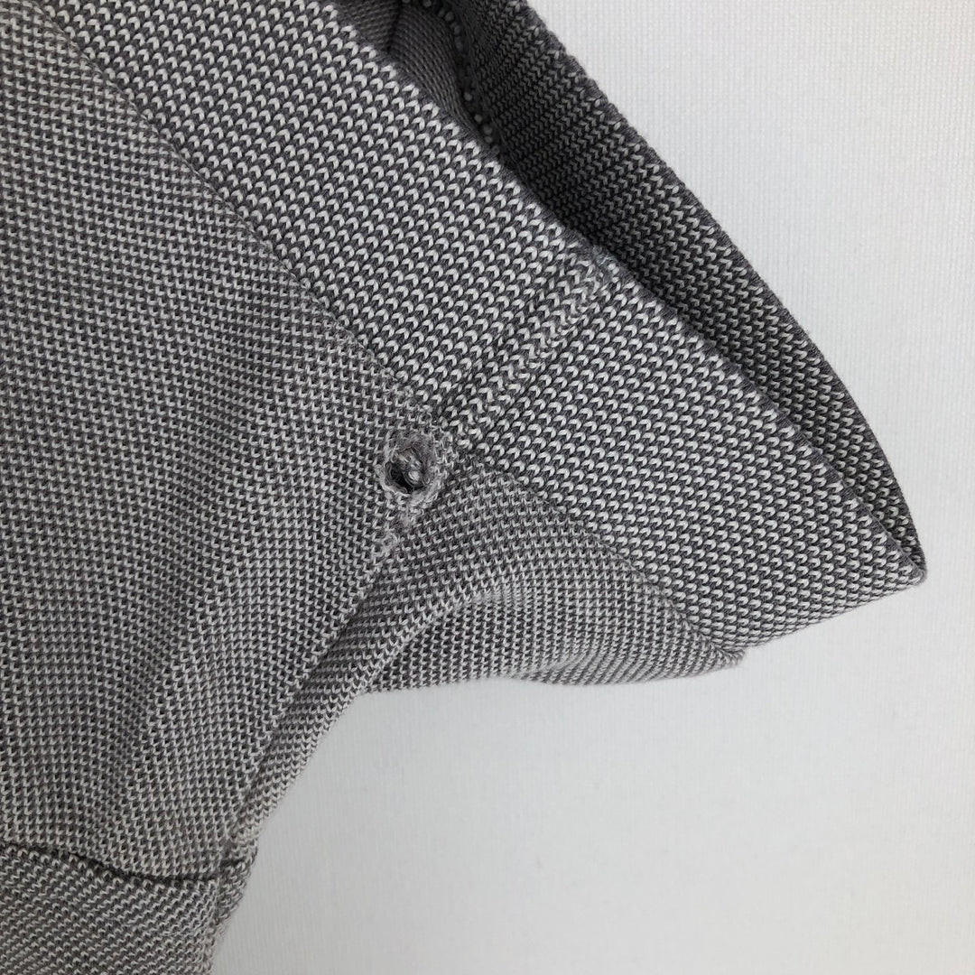 Brooks Brothers Est.1818 Slim Fit Short-Sleeve Polo Shirt (Men's Size S) cotton gray type Vintage Second Hand