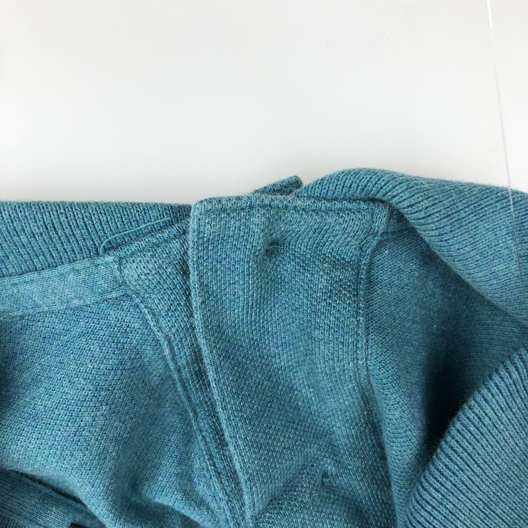 Ralph Lauren POLO by Ralph Lauren short sleeve polo shirt, men's size L cotton turquoise blue Vintage Second Hand