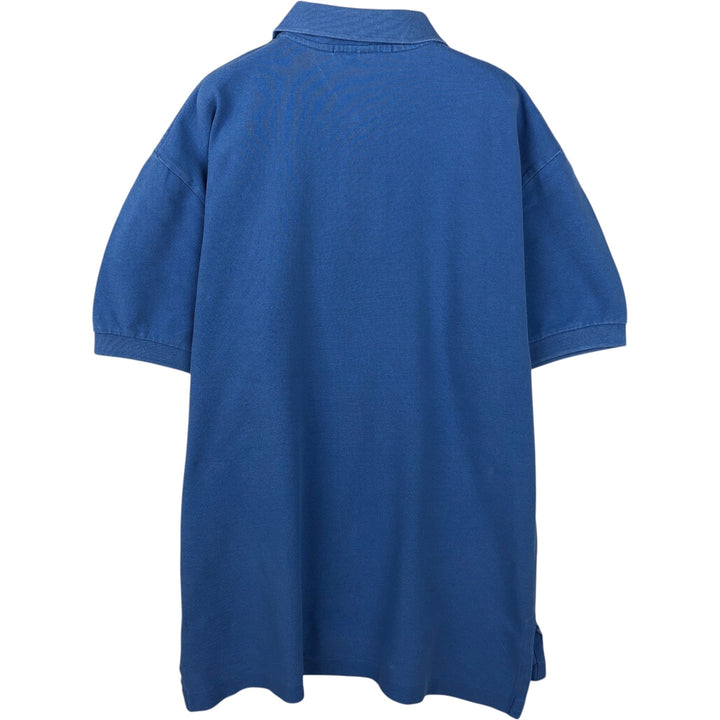 Ralph Lauren POLO by Ralph Lauren short sleeve polo shirt, men's size M cotton blue type Vintage Second Hand