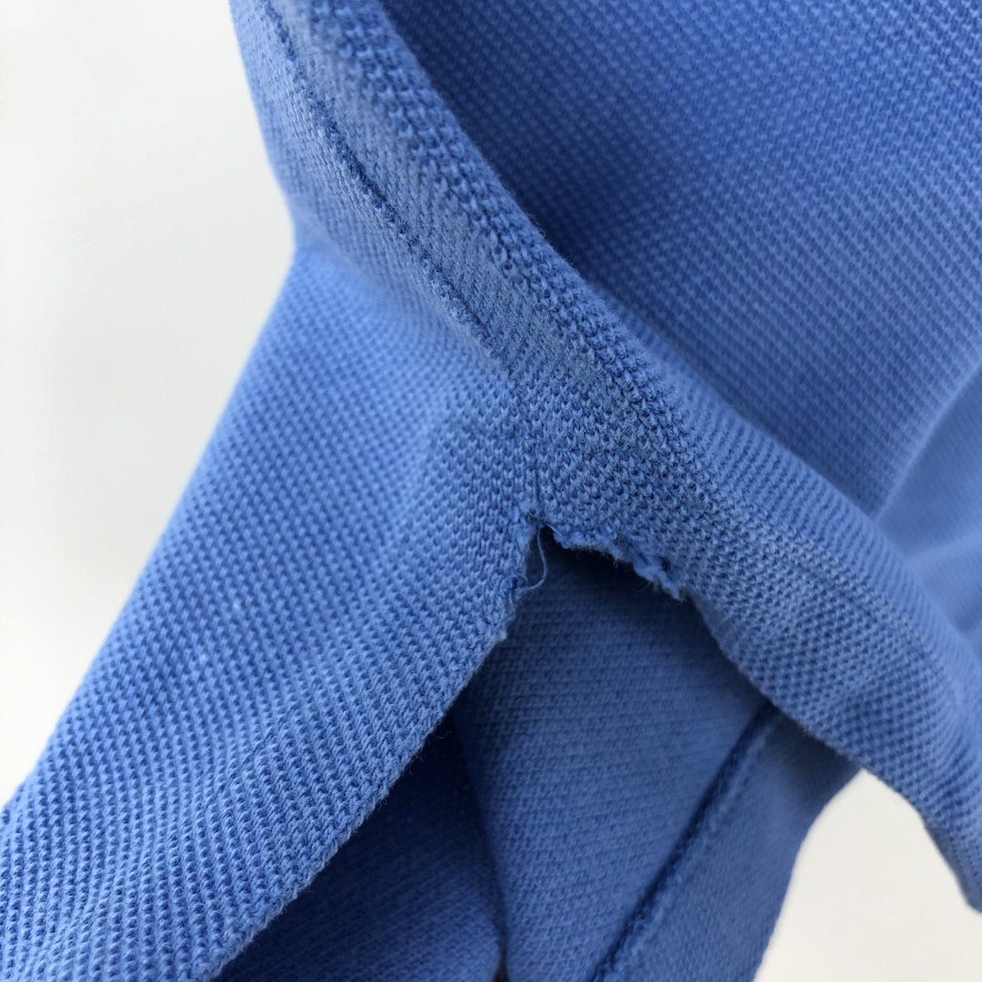 Ralph Lauren POLO by Ralph Lauren short sleeve polo shirt, men's size M cotton blue type Vintage Second Hand