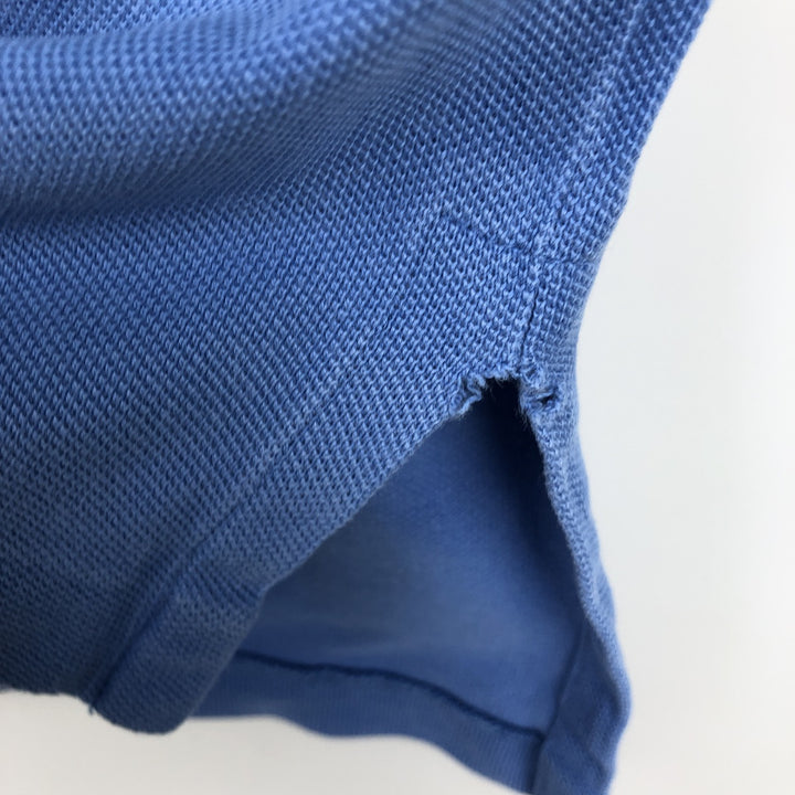 Ralph Lauren POLO by Ralph Lauren short sleeve polo shirt, men's size M cotton blue type Vintage Second Hand